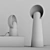 Romantic Romeo Floor Lamps - Exquisite Lighting for Your Space 3D model small image 3