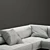 Versatile Modular Sofa: Porada ARGO 3D model small image 3