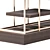 Elegant Wardrobe Storage: Cabinet Ward 3D model small image 3
