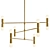 Modern and Chic: Atomium Pendant Light 3D model small image 1