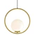 Minimalist Pendant Light: Pentand B.LUX Circle 3D model small image 1