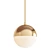Modern Cedar & Moss Pendant 3D model small image 1