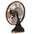 Stylish Vornado Silver Swan Alchemy Fan 3D model small image 1