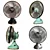 Stylish Vornado Silver Swan Alchemy Fan 3D model small image 2