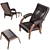 Vintage Venge Armchair: Model 61 3D model small image 2