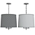 Westport Large Hanging Shade - Elegant Illumination for Any Space 3D model small image 3