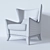 Italian Design Nextform Bergamo 3D model small image 3