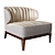 Luxurious Blondie Armchair: Perfect Comfort by Visionnaire 3D model small image 1