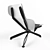 Minimalist Armchair Om 3D model small image 2