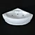 Aquatek Galatea: TurboSmooth, Materials 3D model small image 1