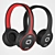 Qumo Accord 3 Wireless Headphones 3D model small image 1