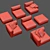 Cassina 271 Mex Cube: Customizable Modular Sofa 3D model small image 3