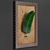 Tropical Vibes: Banana Leaf Wall Art 3D model small image 1