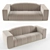 CosyComfy Sofa: For Ultimate Comfort 3D model small image 1