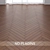 Pine Wood Parquet: Chevron & Herringbone 3D model small image 1