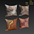 Marble Decorative Pillow Set 3D model small image 2