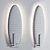 Elegant Brushed Brass PALA 3D model small image 2