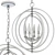 Orbits 18" 4-Light Pendant Chandelier 3D model small image 3