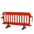 Versatile CrowdCade Plastic Barricade 3D model small image 1