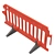 Versatile CrowdCade Plastic Barricade 3D model small image 2