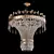 Exquisite Crystal Chandelier | Bagues Paris 20005 3D model small image 1