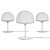 Cheshire Table Lamp: Minimalist Elegance 3D model small image 3