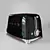 Sleek SMEG TSF01BLEU Toaster 3D model small image 1