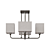 MW-Light Prato 101011904: Sleek Modern Ceiling Light 3D model small image 2