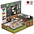 CoffeeShop 3D Model: Fully Furnished Cafe 3D model small image 1