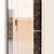 Luxury Wood and Leather Vitrine 3D model small image 2