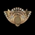 Elegant Bagues Paris Wall Sconce 3D model small image 1