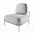 Polly Soft Chair: Stylish Comfort 3D model small image 3