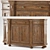 Elegant Sorella Credenza: Stylish & Functional 3D model small image 1