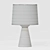 Sleek Baker Table Lamp 3D model small image 3