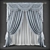 Classic Style Curtains 3D model small image 1