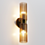 Sophisticated Murano Glass Wall Light 3D model small image 1