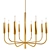 Brianna 9-Light Chandelier - Elegant Illumination, Stunning Design 3D model small image 2