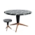 Elegant Milady Dining & Side tables 3D model small image 1