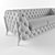 Belle Epoque Tufted Chesterfield Sofa 3D model small image 3