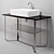 Luxury Marble Vanity Unit | Villeroy & Boch ANTHEUS 3D model small image 2