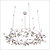 Modern Moooi Heracleum D105 Pendant 3D model small image 3