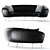 Contemporary KellyWearstler Souffle Banquette 3D model small image 4