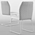 Hexa Calligaris Connubia - Stylish, Versatile Unwrap Chair 3D model small image 3