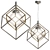 Elegant Prism Chandelier 3D model small image 1