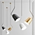 Modern Minimalist Dodo Pendant 3D model small image 1