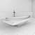 Bath Ceramica Laminia IO: High-Quality PBR Render 3D model small image 3