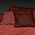 Contemporary Elllica Sofa Bed 3D model small image 3