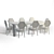 GEODE Gem Set: Dining Table & Side Chair 3D model small image 3