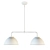 Elegant Double Tiber Pendant: Illuminate with Style 3D model small image 2