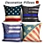 Elegant Pillow Set: Emvency Collection 3D model small image 1